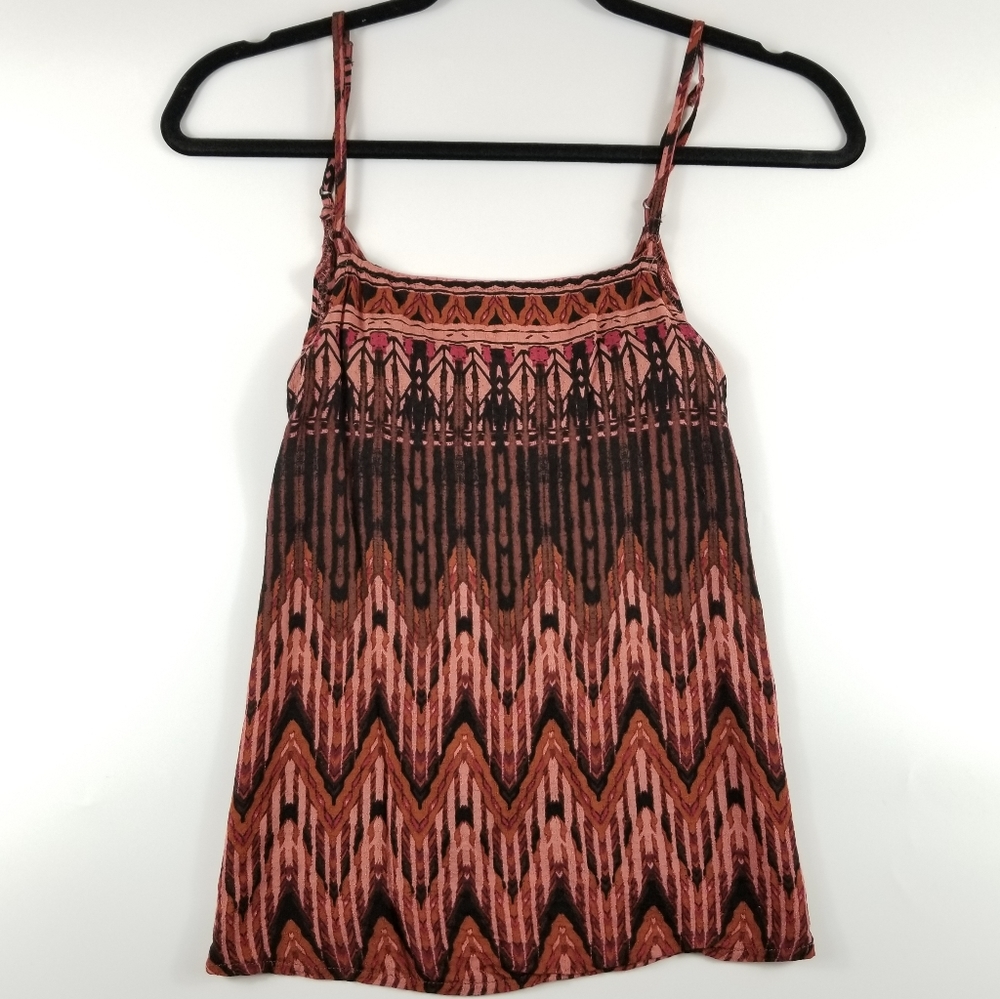 Intimately Free People Open Back Tank, Red, M